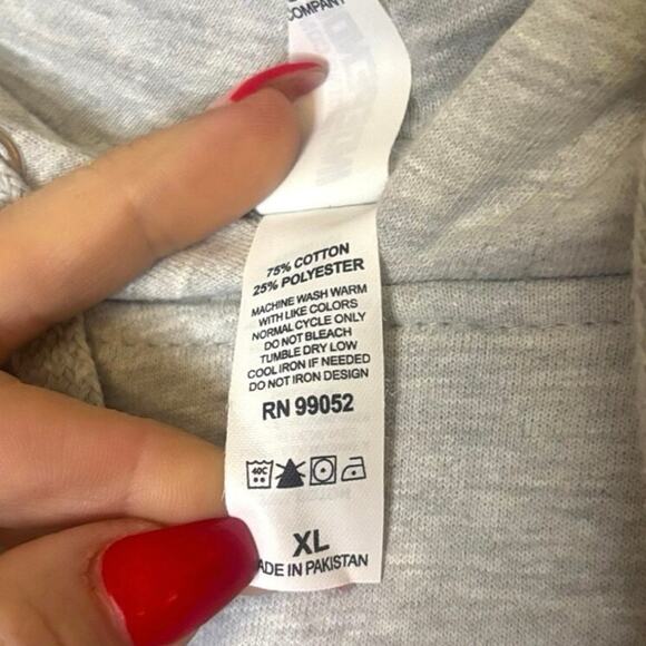 Hurley KBYS Surf Team Hoodie XL Gray Unisex Pullover Sweatshirt Logo - Picture 3 of 3